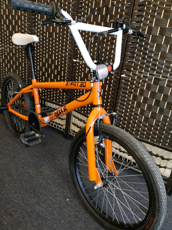 halfords orange bike